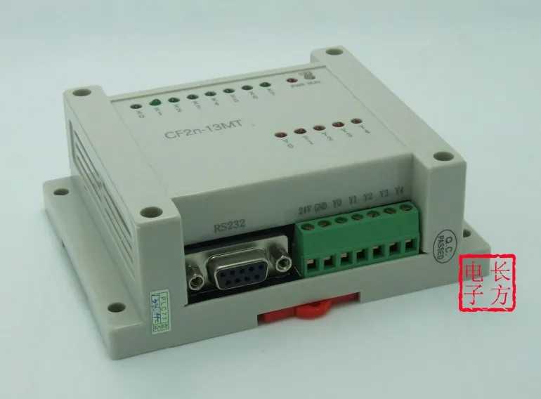 PLC FX2n длинный квадратный CF2N 13MT контроллер серии Fx2n 13 точечный транзистор