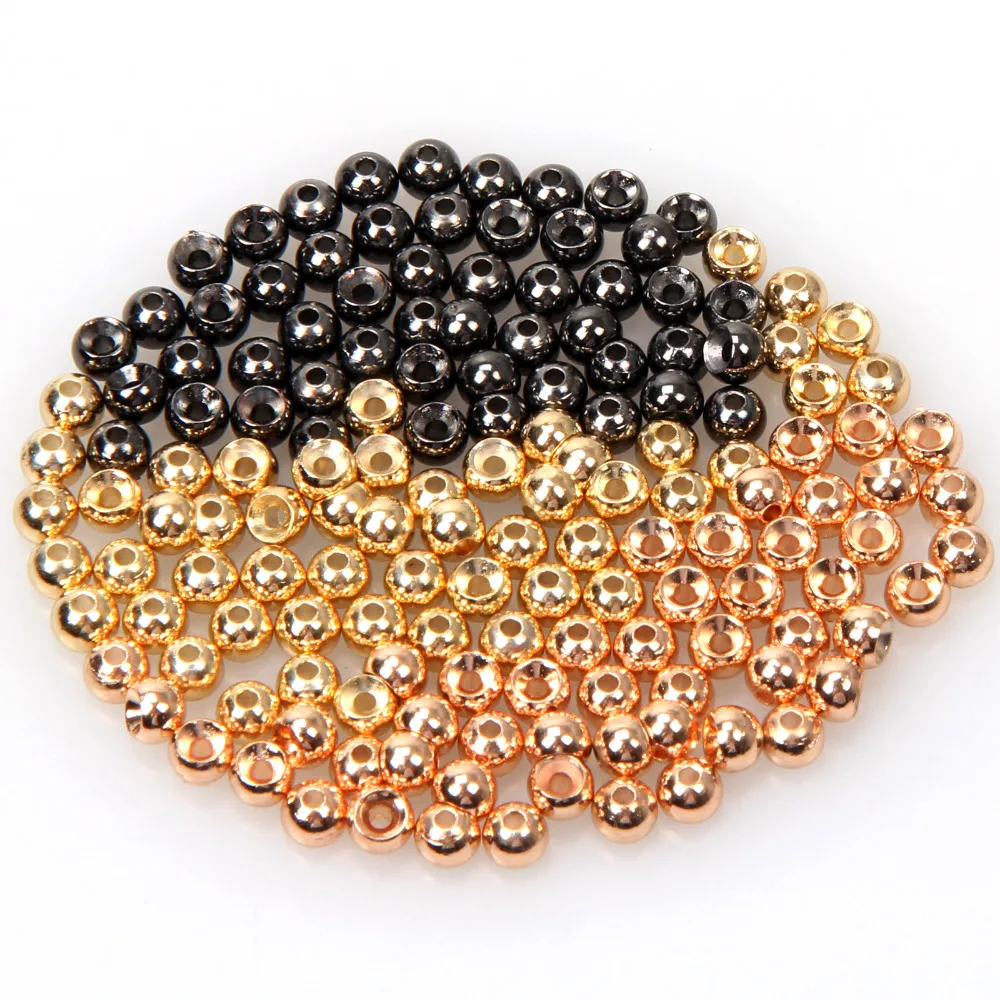 

Angler Dream 100pcs Top Quality Tungsten Beads Fly Tying Beads Materials For Fly fishing Flies