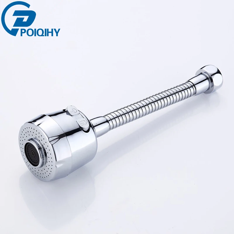 

POIQIHY Rotational Kitchen replace Faucet Filter Spout Water Saver Extend Splash Spout kitchen Faucet Accessory Faucet Spout