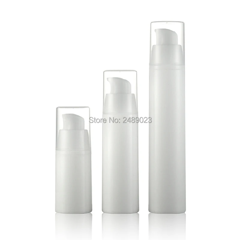 

10pcs/lot 15ml 30ml 50ml Empty Serum Bottles Vacuum Pump Bottles Lotion Sub-Bottling With PP Cream Airless Bottle