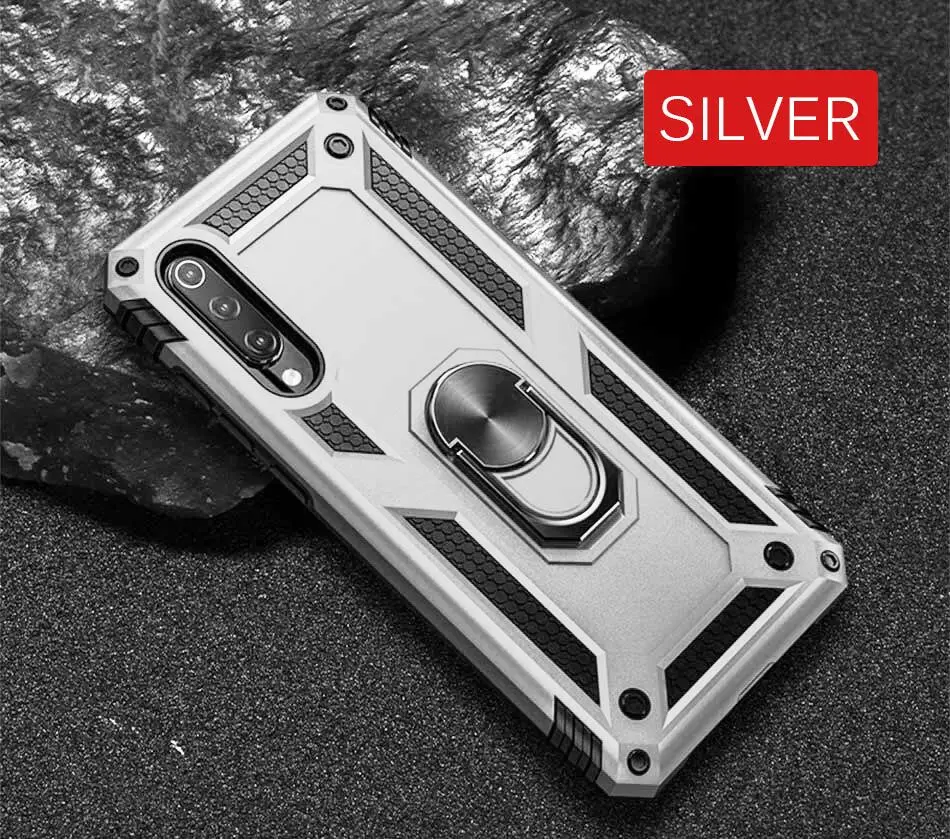Luxury-Magnetic-Shockproof-Car-Ring-Case-On-For-Xiaomi-Mi-9-SE-Silicone-Phone-Case-For