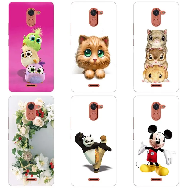 

Soft Silicon TPU case For Infinix Hot 4 Hot 4 Pro X556 X557 5.5" Case Back Cover HD Print Rose Animal Cute Patterned Fundas Para
