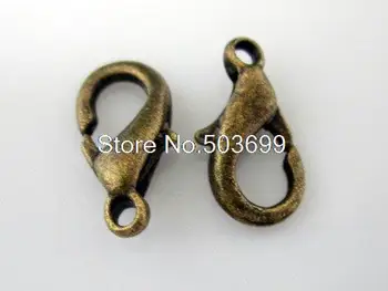 

200pcs Bronze tone Lobster Clasps jewelry clasps findings 12mm