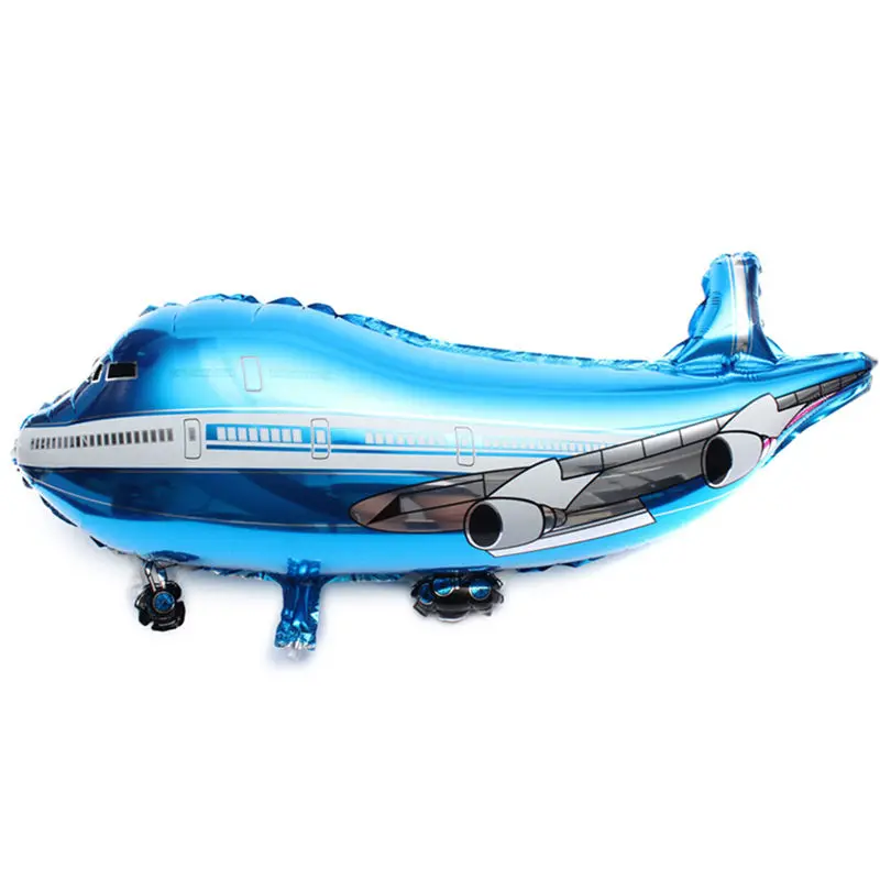 Globo De Aluminio Con Forma De Avion De Pasajeros De Aire Rojo Azul Mengxiang Dibujo Animado Fiesta De Cumpleanos Globo De Decoracion De Juguete 42x82 Cm Toys Toys Toys Toys Toystoy Decoration Aliexpress