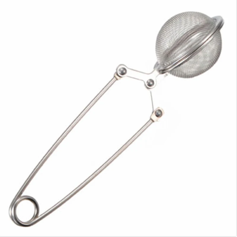 

High Quality Tea Infuser Stainless Steel Tea Pot Infuser Sphere Mesh Tea Strainer Handle Tea Ball 2017 New