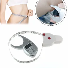 OOTDTY 6 см до 152 см цифровой штангенциркуль для измерения жира тела+ измерительный прибор для измерения талии, рулетка для бедер, измерительный анализатор, наборы