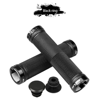 

Bicycle Grips Bike MTB Cycling Lockable Handle Grip Aluminum Alloy Rubber Grips Handle bar ends