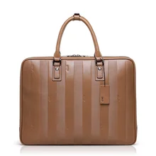 BVP-высококачественный деловой портфель, мужской топ из натуральной кожи, винтажный чемодан для ноутбука, мужские 1" дорожные сумки, кожаные Brifecases J30