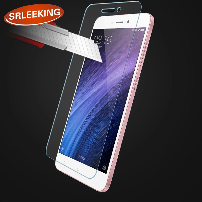 SRLEEKING for xiaomi Redmi 4X 2.5D tempered glass 0.26mm film the front screen protective | Мобильные телефоны и