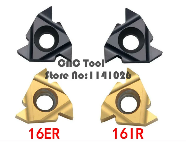 10Pcs/Set 16IR AG60 Inserts Blade Lathe CNC Carbide Thread Cutting Turning Tool 10Pcs/Set 16IR AG60 Inserts Blade Lathe CNC Carbide Thread Cutting Turning Tool