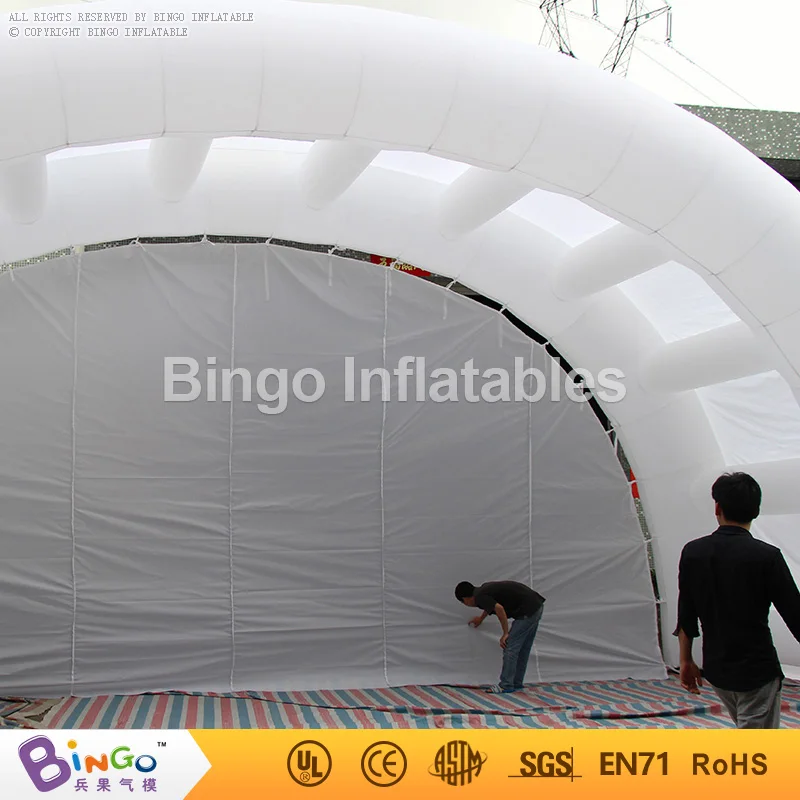  Free Shipping arch type white 10X3.5X5 Meters Inflatable Arch Marquee Tent Customized blow up tent 