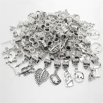 

Random mix Pendants 10pcs/lot Vintage Charms fit Metal jewelry making