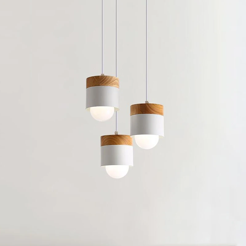 

Modern fashion Wood+rion bar Cafe Restaurant pendant lamp study office aisle corridor living room dining room pendant light