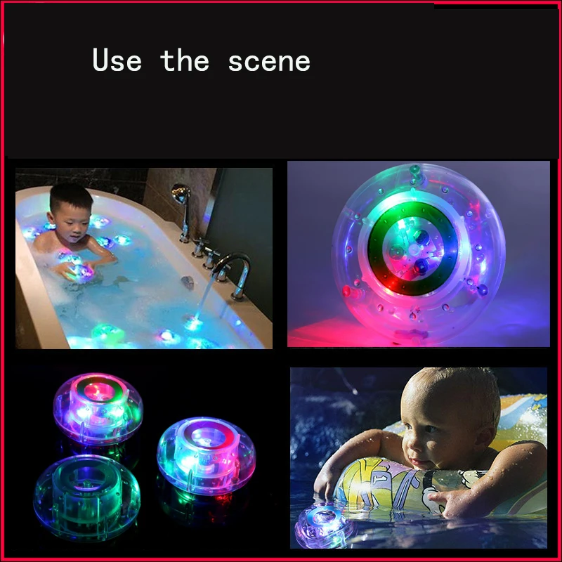 

Novelty Bath Toys Children Bathtub Lights Changing Glow Colorful LED Lights Fun Waterproof Toys for Girls Boys