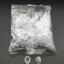 Размер S пластиковый микроблейдинг тату чернильный колпачок пигментная пудреница контейнер для иглы наконечник сцепление блок питания