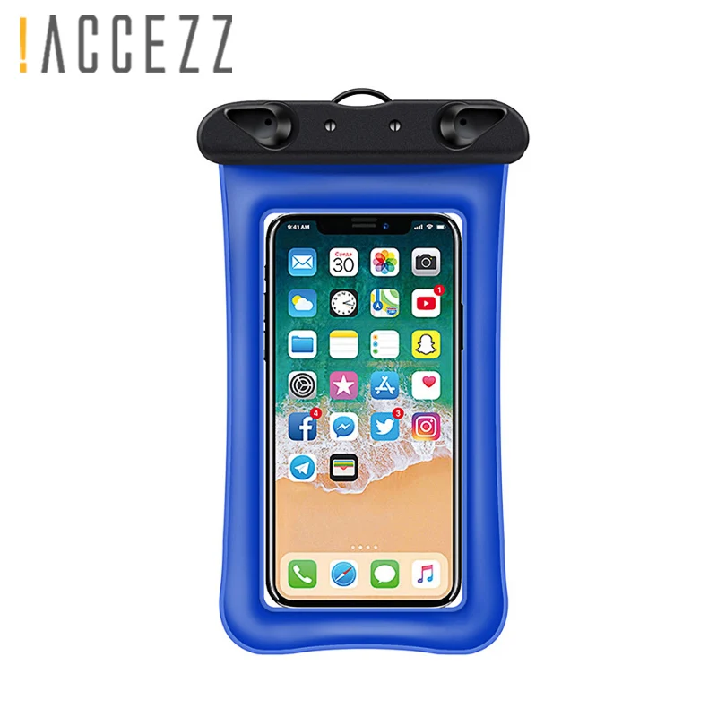 ! ACCEZZZ Универсальный Водонепроницаемый Чехол 6 &quotчехол для телефона iPhone XS XR X 8 7 5