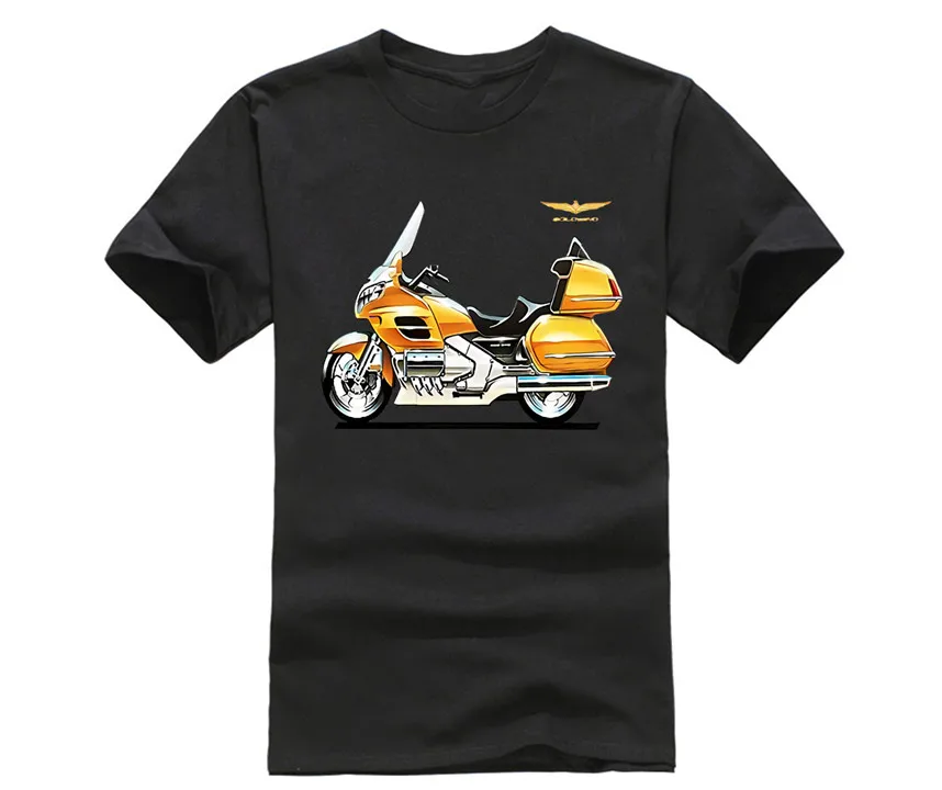 Hond Goldwing Awesome Tourer Mens Short-sleeved T Shirt
