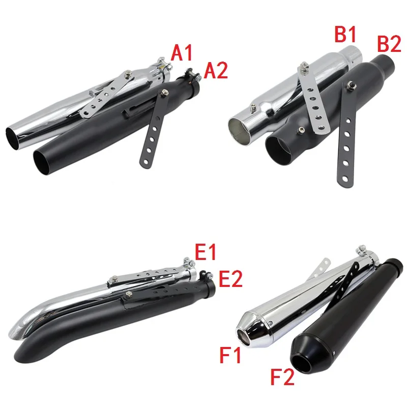 Винтажный Вертикальный чехол Alconstar в стиле ретро 38 46 мм|motorcycle exhaust muffler|motorcycle muffler