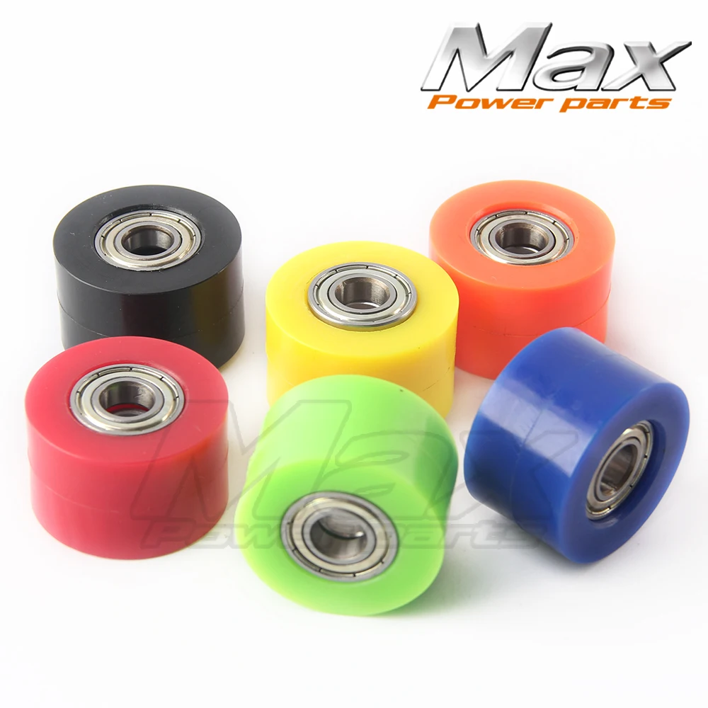 

8mm 10mm Chain Roller Tensioner Pulley Wheel Guide For YZF KTM RMZ KLX CRF 80 250 150 250 450 Motorcycle Motocross Pit Dirt Bike