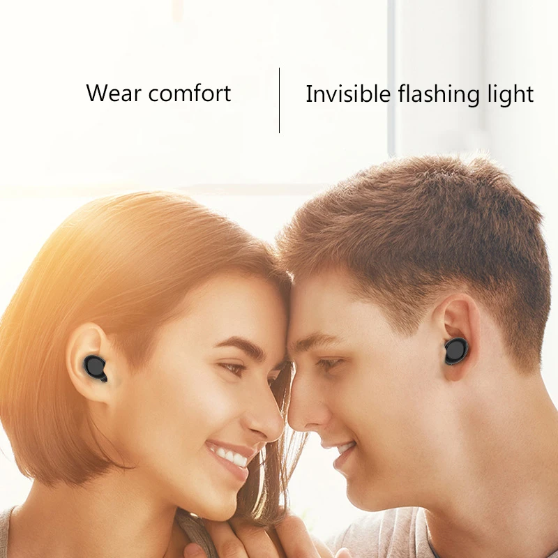 TWS Mini Separate Wireless Bluetooth Earphone in-ear Stereo Microphone Earbud Headset With Charging Box Mic For All Smart phone