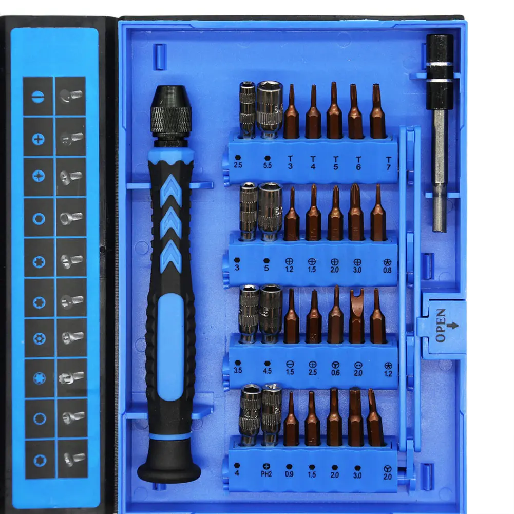 

38 in 1 Screwdriver Set Tools Repair Kit for iPad PSP Xbox iPhone Mac Book Air NEW ARRIVAL