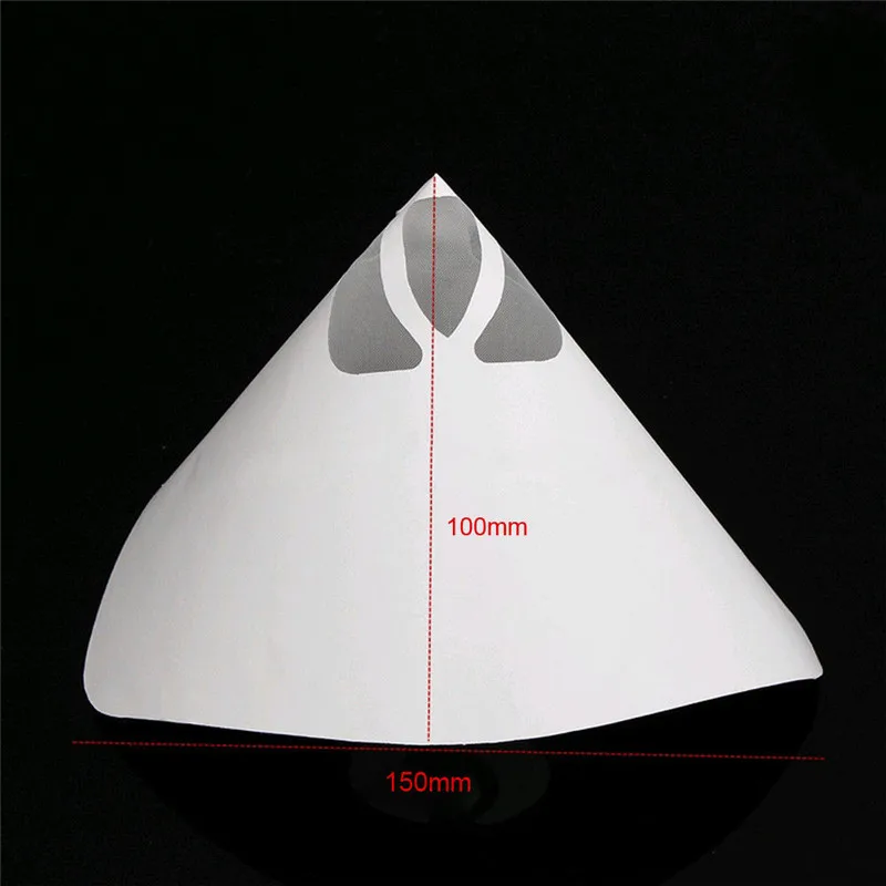  230pcs Car Nylon Conical Paper 100 Mesh Paint Strainer Filter Purifying Cup ALI88