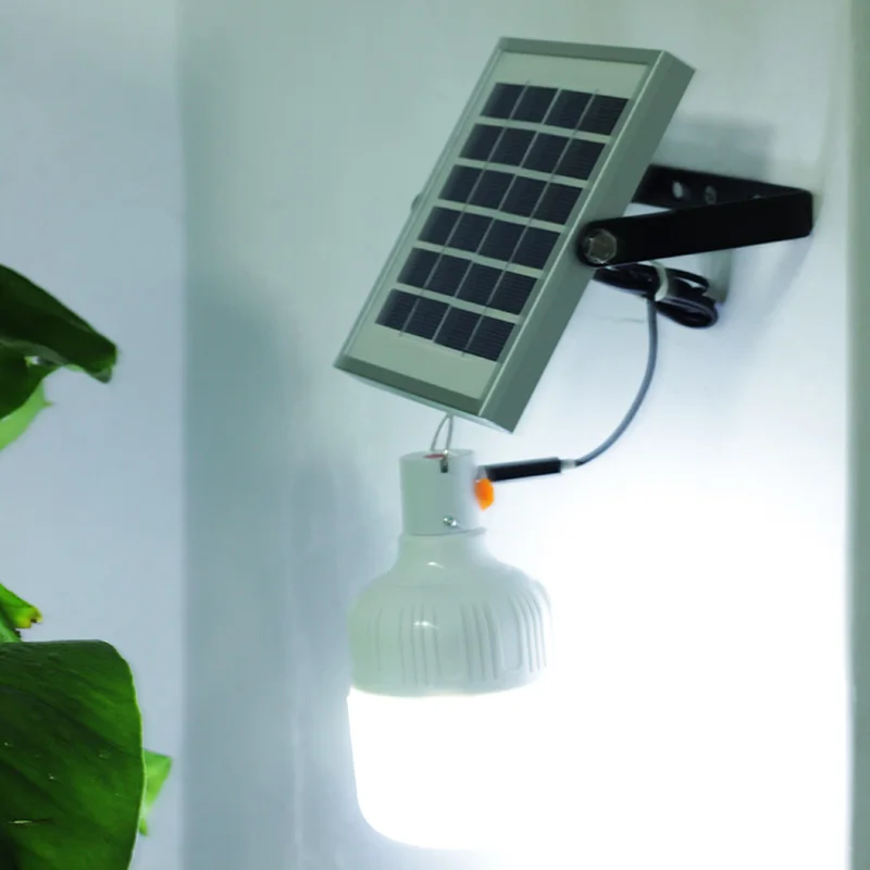 

solar LED bulb emergency light Camping Light Tent Solar Lamp home light indoor bulb