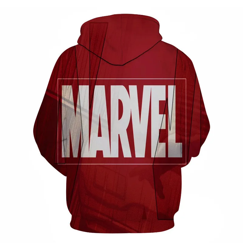 Новинка года Marvel 3D Толстовка супергерой Мстители 4 Капитан Америка для мужчин/wo мужчин Уличная одежда с длинным рукавом пальто Oversize 5XL 6XL