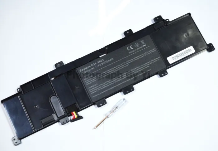 4400mAh Laptop Battery C31-X402 for Asus VivoBook S400 S400C S400CA S400E 4400mAh Laptop Battery C31-X402 for Asus VivoBook S400 S400C S400CA S400E