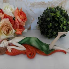 Очаровательная Статуэтка Феи Спящей Красавицы, ручная работа, женская статуэтка из смолы, небесная статуэтка, безрукавка, подарок и украшение для рукоделия, аксессуары