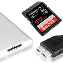 Устройство для чтения sd-карт Meenova Dash FS USB 3,0 для смартфонов/планшетов/компьютеров с портом USB/MicroUSB/USB-type-C, устройство для чтения карт камеры