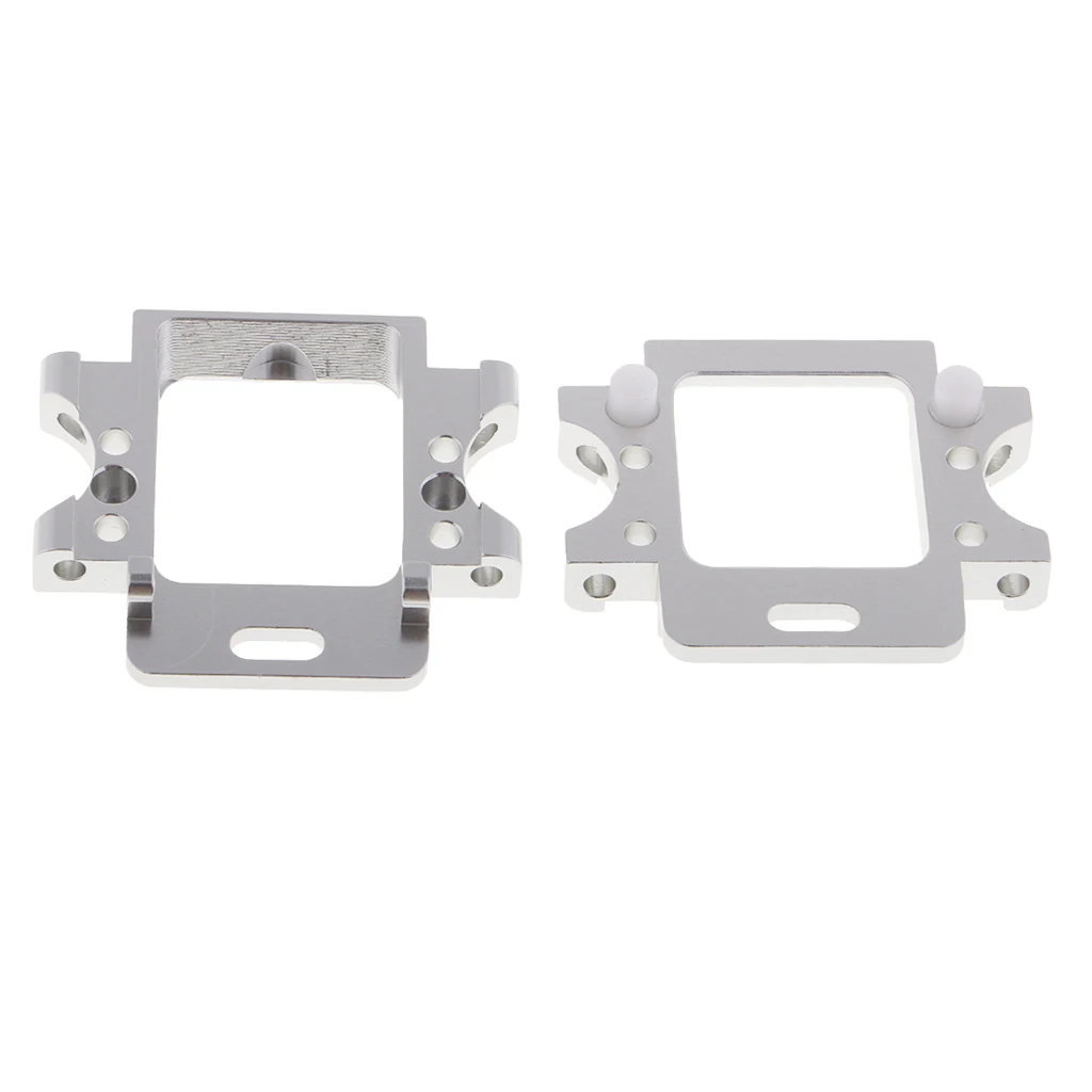 Aluminum Rear Gear Box Mount 2PC for HSP 94103 94123 94111 94107 94108 94170 RC Car Upgrade Parts