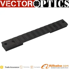 10 шт. Вектор Оптика Тактический 0 MOA Сталь Ремингтон 700 короткие действие Пикатинни с Сфера горе базы Адаптер