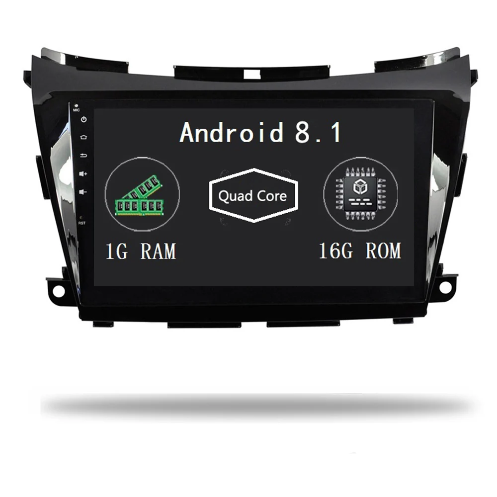  Android 8.1 Car Radio GPS for Nissan Murano 2015-2017 Car Multimedia Player Auto Stereo Screen Wifi
