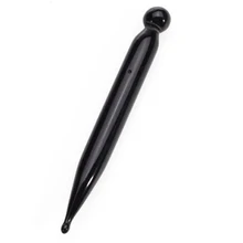 Traditional Relax Thai Foot Massage Reflexology Stick Tool black
