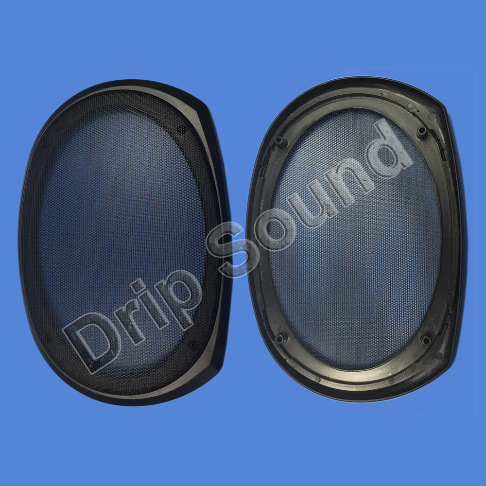 

For 6"x9" 6x9 inch Car Audio Speaker Conversion Net Cover Decorative Circle Metal Mesh Grille Protection