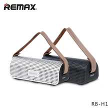 REMAX RB-H1 столе bluetooth-динамик Портативный Беспроводной динамик 3D стерео бас в окружении звук NFC Micro SD Мощность банк стерео