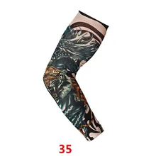 Митенки для Для детей фальшивая, временная тату рукава для Для мужчин Для женщин эластичные Материал нарядное платье