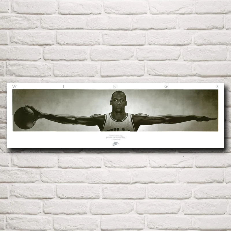 FOOCAME مايكل الأردن لكرة السلة نجوم الفن الحرير الملصقات و يطبع اللوحة ديكور المنزل جدار صور لغرفة المعيشة 12x40 بوصة FOOCAME مايكل الأردن لكرة السلة نجوم الفن الحرير الملصقات و يطبع اللوحة ديكور المنزل جدار صور لغرفة المعيشة 12x40 بوصة