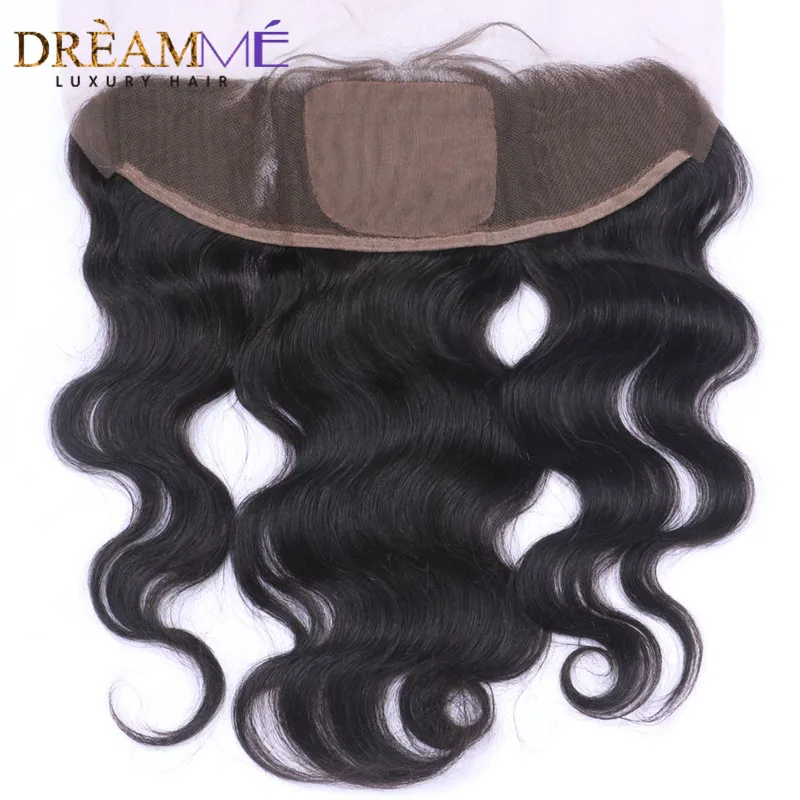 body wave hair human hair silk base lace frontal closure (1)