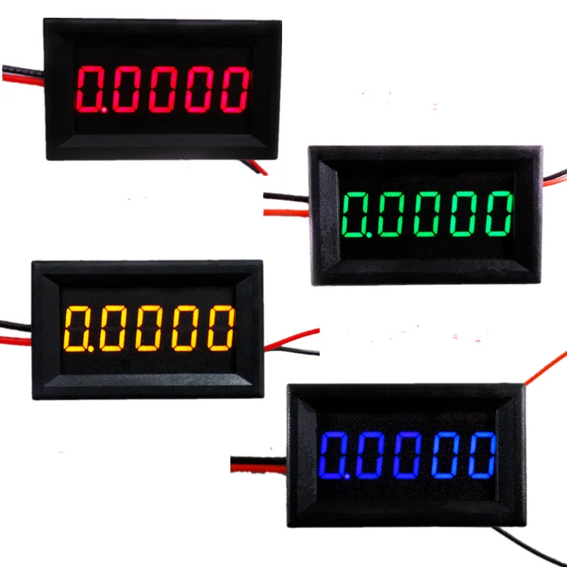

High precision 0.36" Digital Ammeter DC 0-3.0000A 5 digit Current Panel Meter LED display car panel 40 pcs/lot