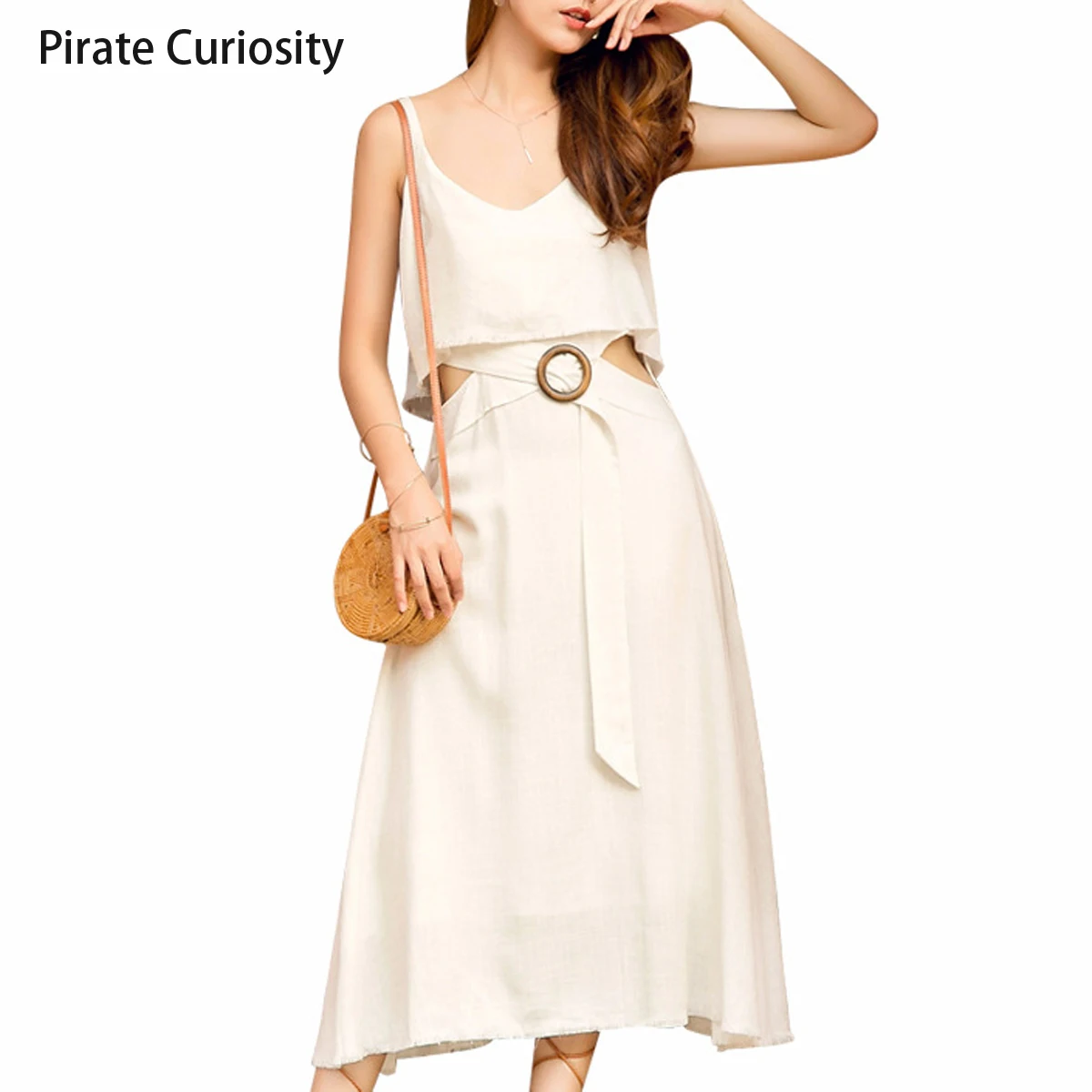 Long womenu0027s vest for a pirate look women