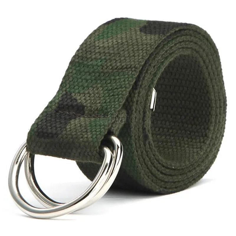 

Variety Color Black White gray Solid casula Canvas Adult Unisex belt Adjustable Waist Belt