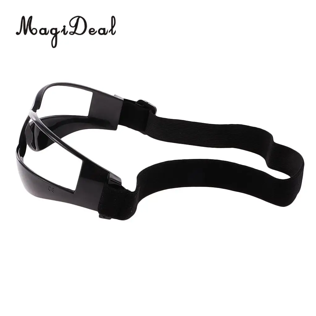 MagiDeal 5 Pieces Sports Basketball Dribble Specs Glasses Training Aid Supplies Black Fitness Equipments Resistance Bands
