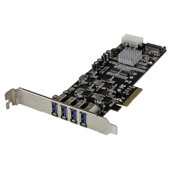 StarTech.com 4 порт PCI Express (PCIe) SuperSpeed USB 3 0 адаптер для карт с выделенными 5 Гбит/с