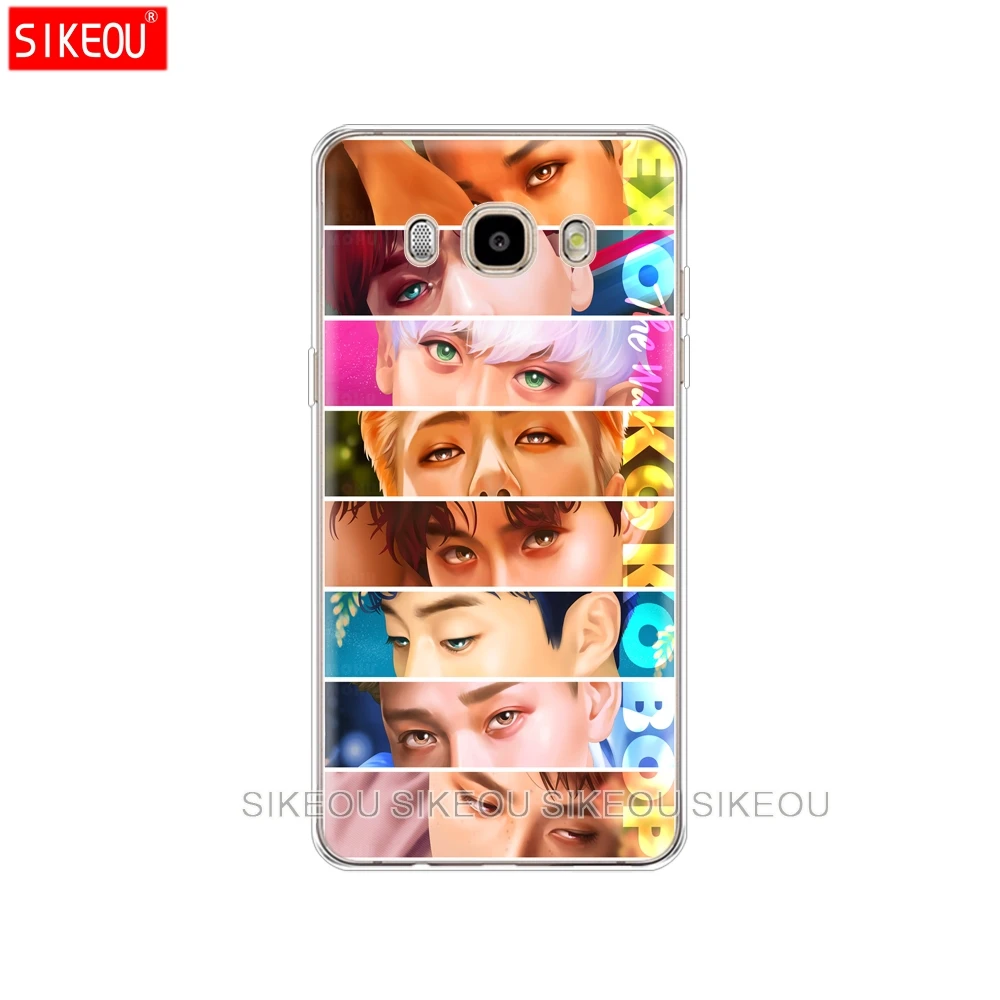 Силиконовый чехол для телефона Samsung Galaxy J1 J2 J3 J5 J7 MINI 2016 2015 prime Kpop exo Lucky one|Бамперы| |