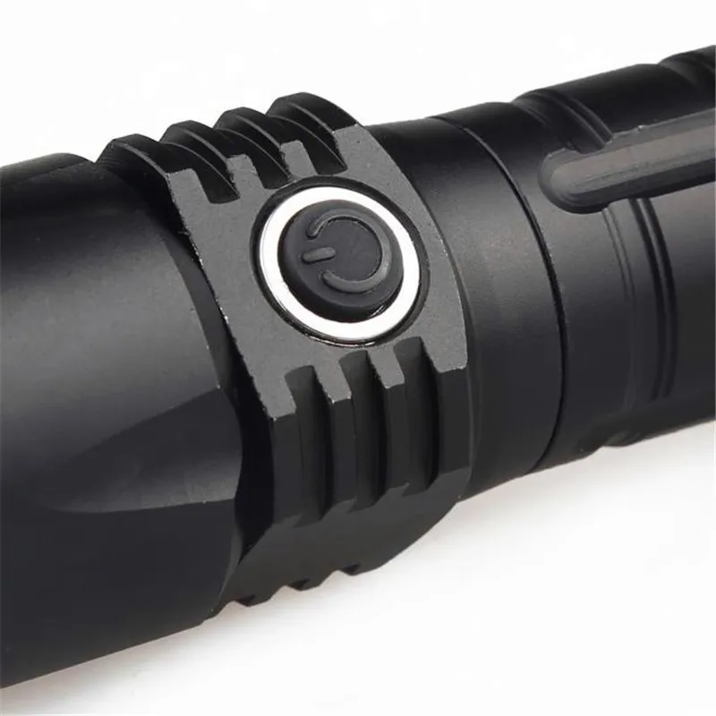 Top For bicycle accessories  Sky Wolf Eye  XM-L T6 LED Rechargeable Flashlight Torch Lamp AC+ 18650 Battery Charger  17627 P40 2