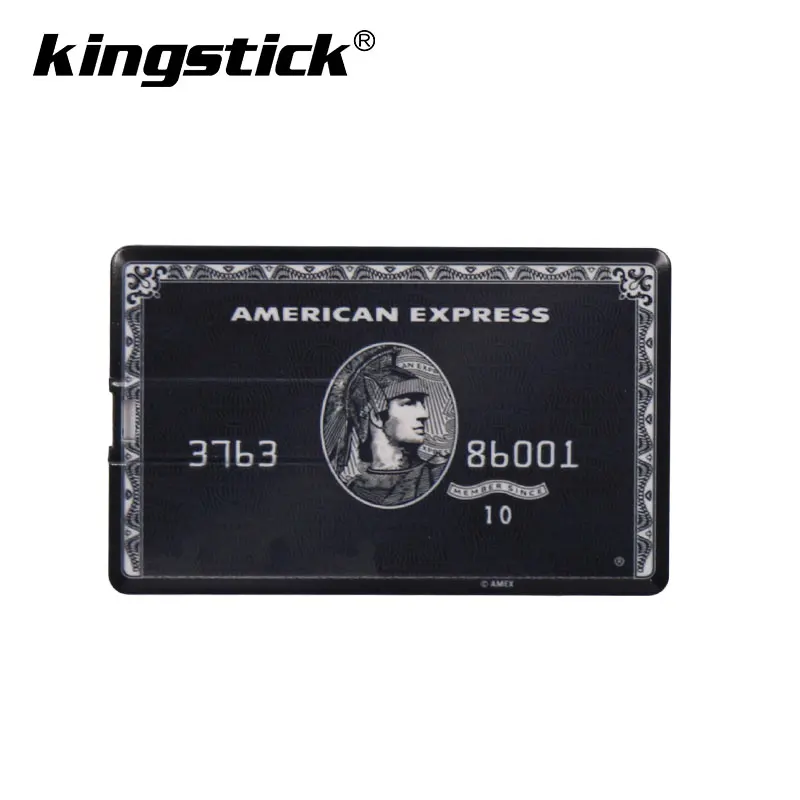 Реальный Ёмкость банковская карта памяти USB Стик HSBC Мастер кредитная карта USB флеш-накопитель 64Гб флэш-накопитель 4 ГБ 8 ГБ оперативной памяти, 16 Гб встроенной памяти, 32 ГБ флэш-накопитель 128 ГБ - Цвет: M2-American-Ex-BLACK