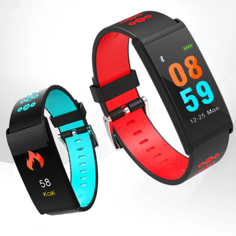 

Men Smart Watch Bracelet Blood Pressure Heart Rate Monitor Bluetooth Sport LED Digital Wristband Waterproof Relogio Masculino