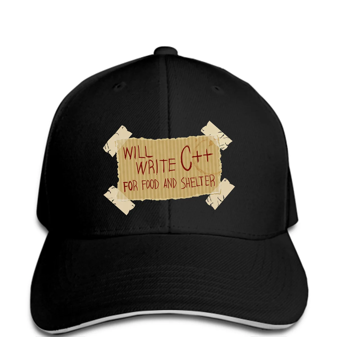 

Printed Men Baseball cap tsnapback New Style WILL WRITE SQL FOR FOOD AND SHELTER Programmer Women Hat